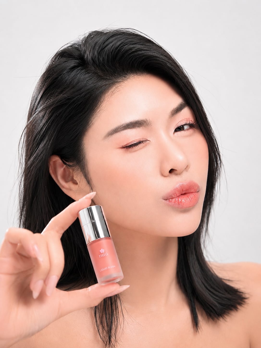 Review má hồng kem NUU Velvet Flush sau 8 tiếng