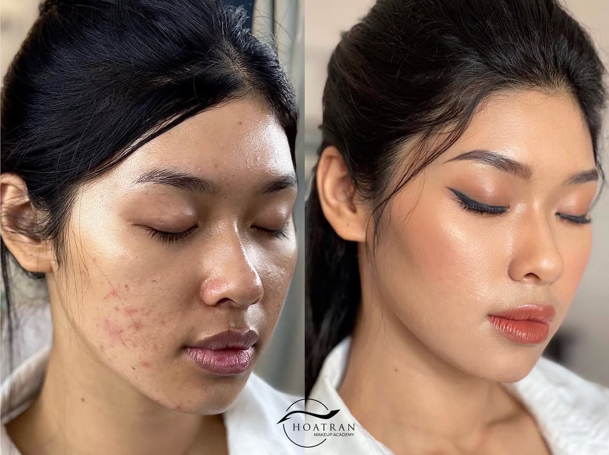 Cách đánh highlight cho dáng mặt tròn thon gọn hơn