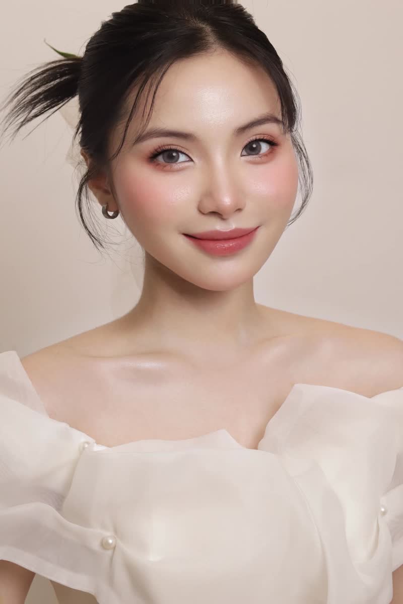 Layout makeup tự nhiên hoàn thiện với kỹ thuật underpainting